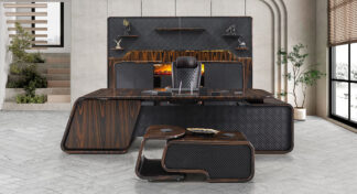 Versace Abanos Ahşap Takım